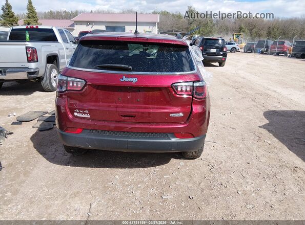 3C4NJDBB1NT217477 2022 JEEP COMPASS Burgundy 
