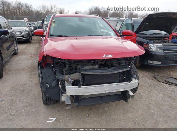 3C4NJDBB2HT689451 2017 JEEP NEW COMPASS Red Vista frontal