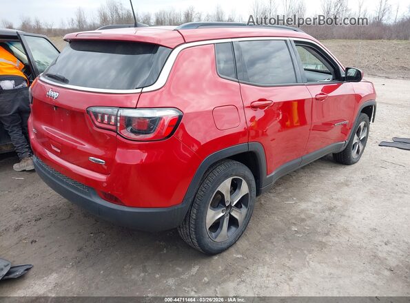 3C4NJDBB2HT689451 2017 JEEP NEW COMPASS Red Trasero derecho