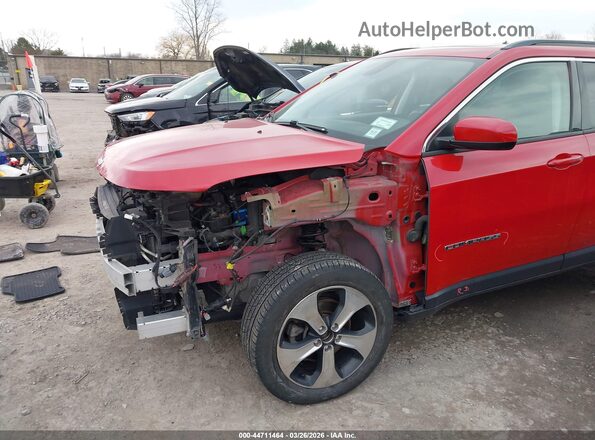 3C4NJDBB2HT689451 2017 JEEP NEW COMPASS Red Vista del cuadro de instrumentos