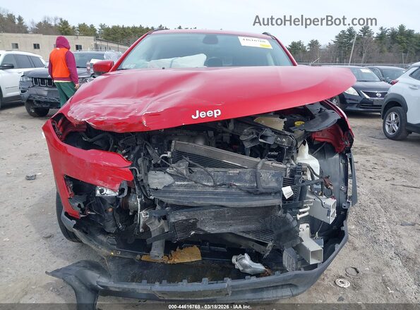 3C4NJDBB2HT692320 2017 JEEP NEW COMPASS Red Instrument cluster view