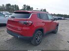 2017 Jeep New Compass Latitude 4x4 Red vin: 3C4NJDBB2HT692320