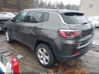 2019 Jeep Compass Latitude 4x4 Gray vin: 3C4NJDBB2KT807294