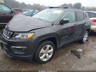 2019 Jeep Compass Latitude 4x4 Gray vin: 3C4NJDBB2KT807294