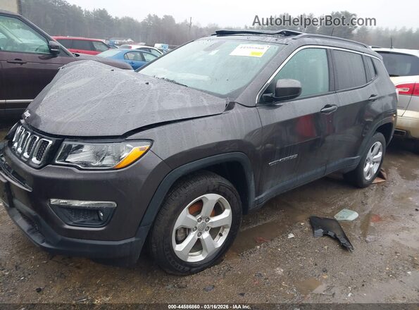 3C4NJDBB2KT807294 2019 JEEP COMPASS Gray Առջևի ձախ երեք քառորդ տեսարան