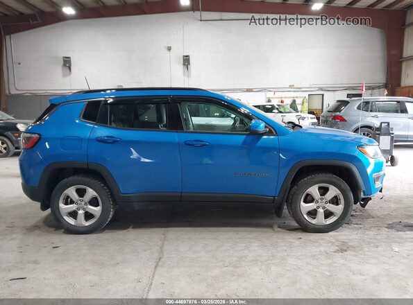 3C4NJDBB4HT641675 2017 JEEP NEW COMPASS Blue Widok wnętrza z tyłu
