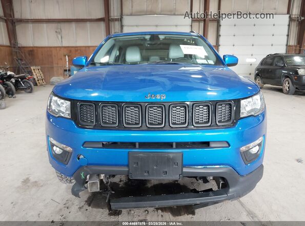 3C4NJDBB4HT641675 2017 JEEP NEW COMPASS Blue Widok zestawu wskaźników
