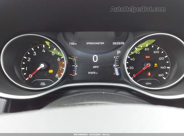 3C4NJDBB4HT656046 2017 JEEP NEW COMPASS Black Հետևի նստատեղերի տեսք