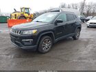 2017 Jeep New Compass Latitude 4x4 Black vin: 3C4NJDBB4HT656046