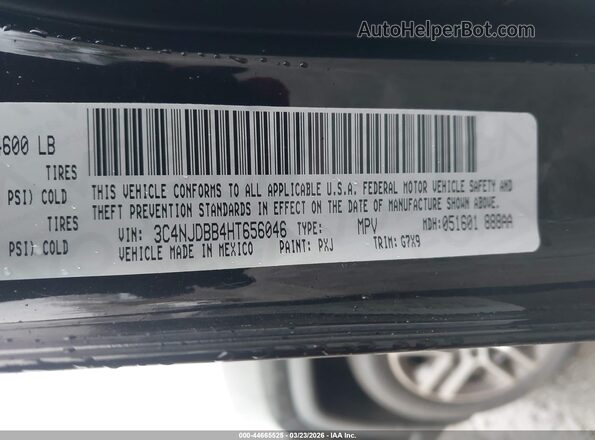 3C4NJDBB4HT656046 2017 JEEP NEW COMPASS Black Շարժիչի բաժամունքի տեսք