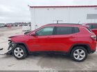 2017 Jeep New Compass Latitude 4x4 Red vin: 3C4NJDBB4HT672182