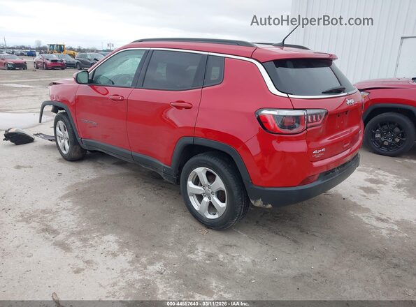 3C4NJDBB4HT672182 2017 JEEP NEW COMPASS Red Trasero izquierdo
