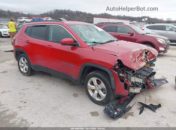 3C4NJDBB4HT672182 2017 JEEP NEW COMPASS Red Delantero derecho