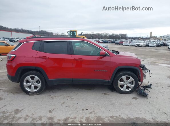 3C4NJDBB4HT672182 2017 JEEP NEW COMPASS Red Vista interior trasera