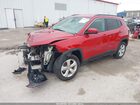 2017 Jeep New Compass Latitude 4x4 Red vin: 3C4NJDBB4HT672182