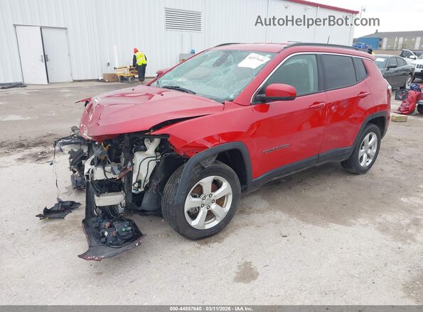 3C4NJDBB4HT672182 2017 JEEP NEW COMPASS Red Vista tres cuartos delantera izquierda