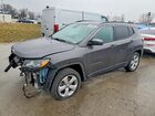 2019 Jeep Compass Latitude Gray vin: 3C4NJDBB4KT767820