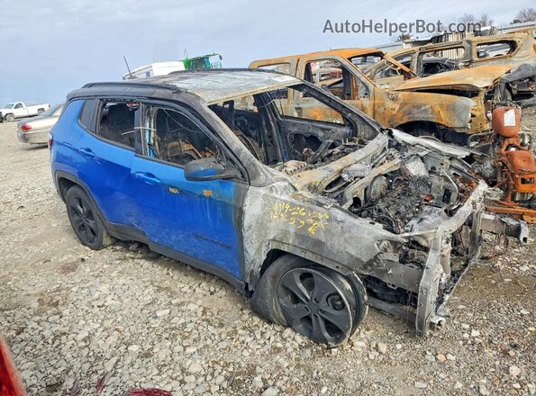 3C4NJDBB4KT829037 2019 JEEP COMPASS Blue Առջևի աջ