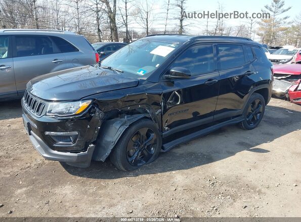 3C4NJDBB4LT168577 2020 JEEP COMPASS Black Front left
