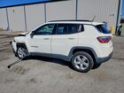 2020 Jeep Compass Latitude White vin: 3C4NJDBB5LT240984