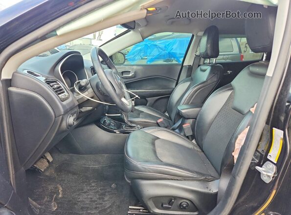 3C4NJDBB6KT674829 2019 JEEP COMPASS Black Սալոնի դիմացի տեսք