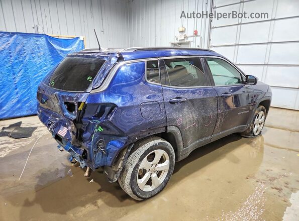 3C4NJDBB7HT688845 2017 JEEP COMPASS Blue Tył prawy