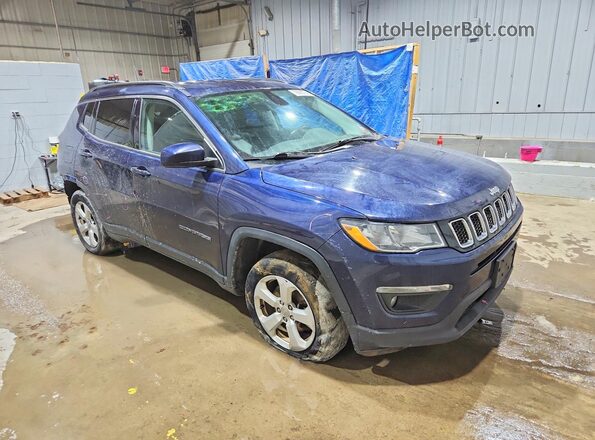 3C4NJDBB7HT688845 2017 JEEP COMPASS Blue Przód prawy