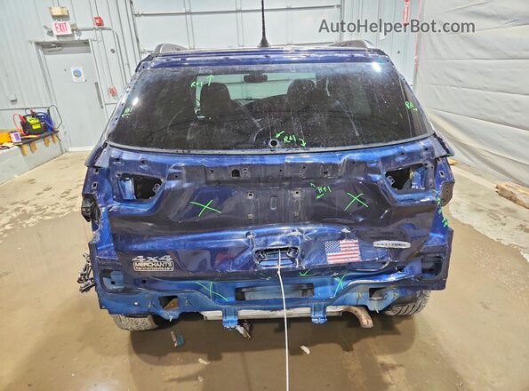 3C4NJDBB7HT688845 2017 JEEP COMPASS Blue Widok z tyłu