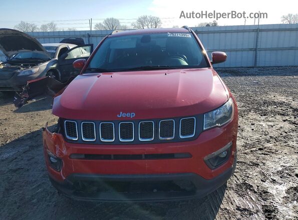 3C4NJDBB8LT115591 2020 JEEP COMPASS Red Вид спереду