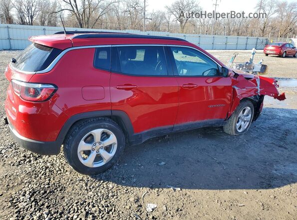 3C4NJDBB8LT115591 2020 JEEP COMPASS Red Задня права чверть