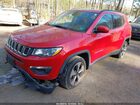2017 Jeep New Compass Latitude 4x4 Red vin: 3C4NJDBB9HT597138