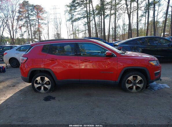 3C4NJDBB9HT597138 2017 JEEP NEW COMPASS Red Widok wnętrza z tyłu