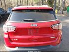 2017 Jeep New Compass Latitude 4x4 Red vin: 3C4NJDBB9HT597138