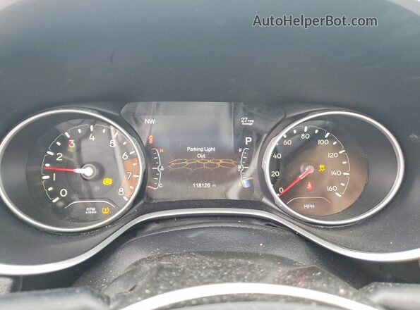 3C4NJDBB9KT651853 2019 JEEP COMPASS White Սարքավորումների վահանակի տեսք