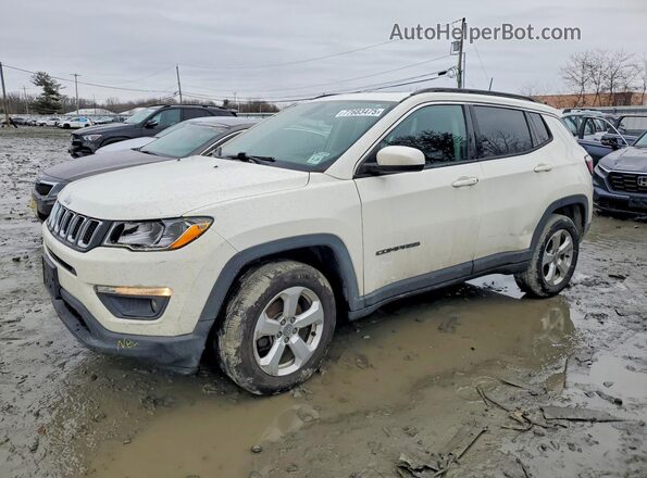3C4NJDBB9KT651853 2019 JEEP COMPASS White Առջևի ձախ երեք քառորդ տեսարան