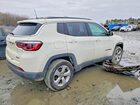 2019 Jeep Compass Latitude White vin: 3C4NJDBB9KT651853