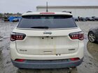 2019 Jeep Compass Latitude White vin: 3C4NJDBB9KT651853