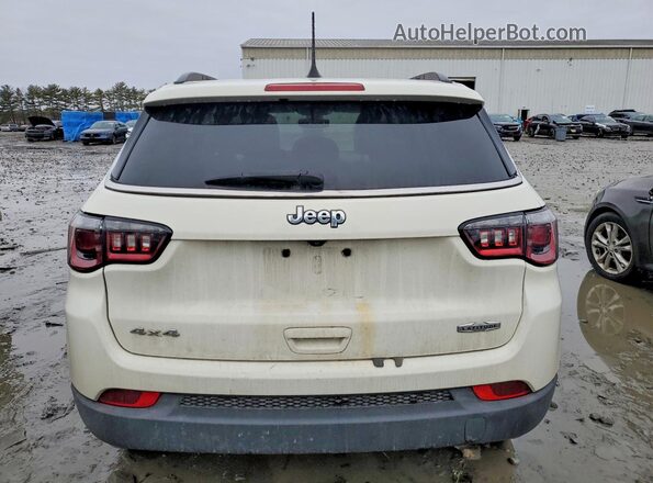 3C4NJDBB9KT651853 2019 JEEP COMPASS White Հետևի տեսք