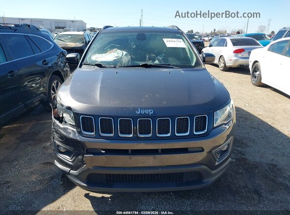 3C4NJDBBXHT657184 2017 JEEP NEW COMPASS Серый Вид панели приборов