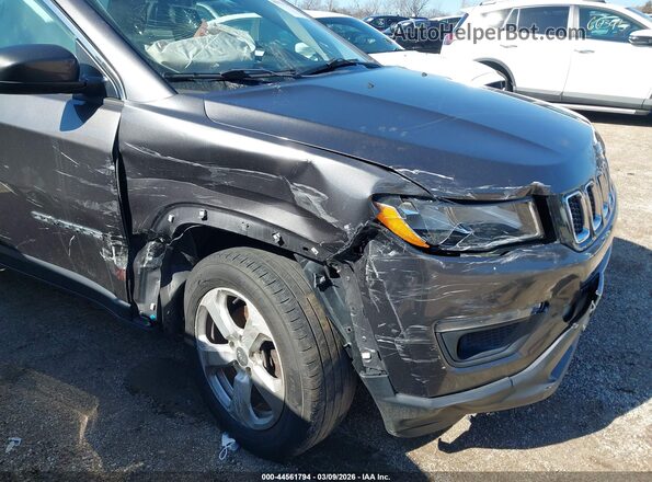 3C4NJDBBXHT657184 2017 JEEP NEW COMPASS Серый Вид спереди