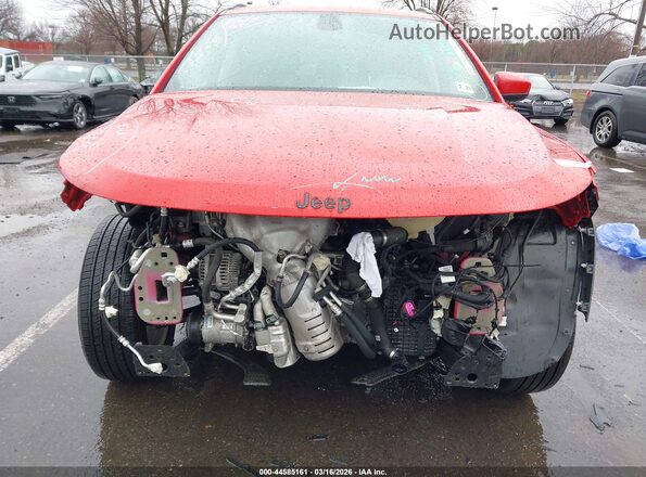 3C4NJDBBXMT547424 2021 JEEP COMPASS Красный Вид спереди