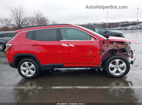 3C4NJDBBXMT547424 2021 JEEP COMPASS Красный Вид задней части салона