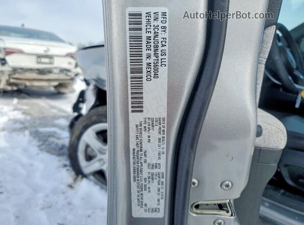 3C4NJDBN4PT560040 2023 JEEP COMPASS Silver სალონის 360-გრადუსიანი ხედი