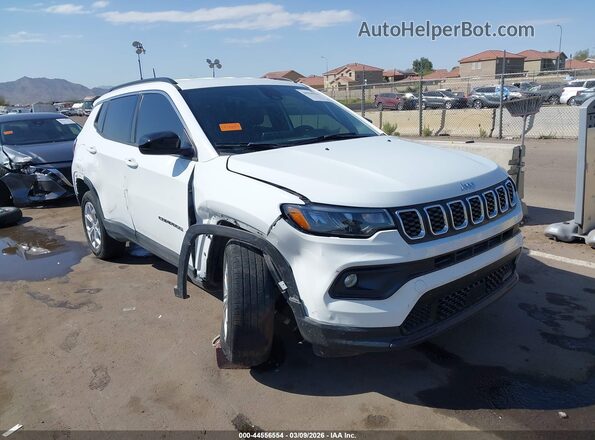 3C4NJDBN4RT168906 2024 JEEP COMPASS White Przód prawy
