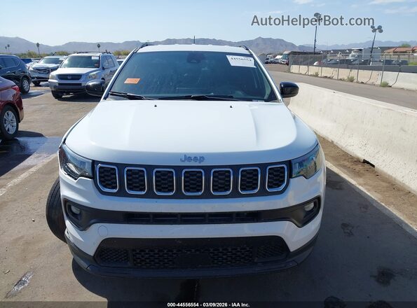 3C4NJDBN4RT168906 2024 JEEP COMPASS White Widok zestawu wskaźników