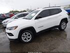 2025 Jeep Compass Latitude 4x4 White vin: 3C4NJDBN4ST529945