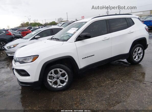 3C4NJDBN4ST529945 2025 JEEP COMPASS White Przód lewy