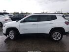 2025 Jeep Compass Latitude 4x4 White vin: 3C4NJDBN4ST529945