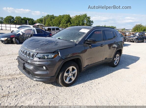 3C4NJDBN7RT606902 2024 JEEP COMPASS Gray Vista tres cuartos delantera izquierda