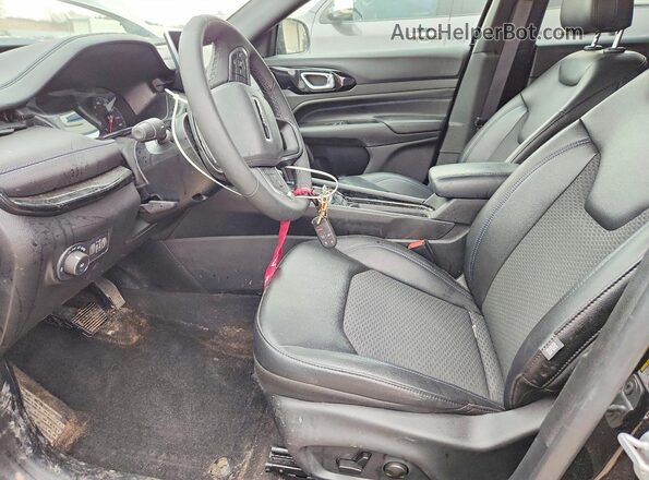 3C4NJDBN9ST618216 2025 JEEP COMPASS Black Widok wnętrza z przodu